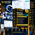Klaviyo Snippet – Track. Analyze. Automate. by Ecommerce Store Hub